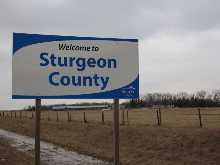 Sturgeon County sign