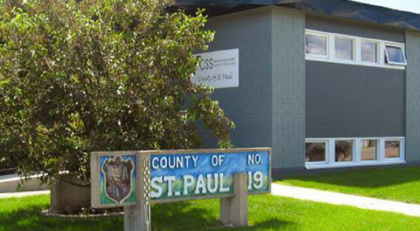 County of St. Paul sign