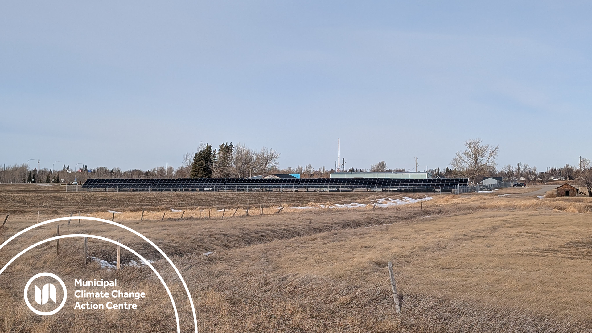 Solar PV farm at Magrath