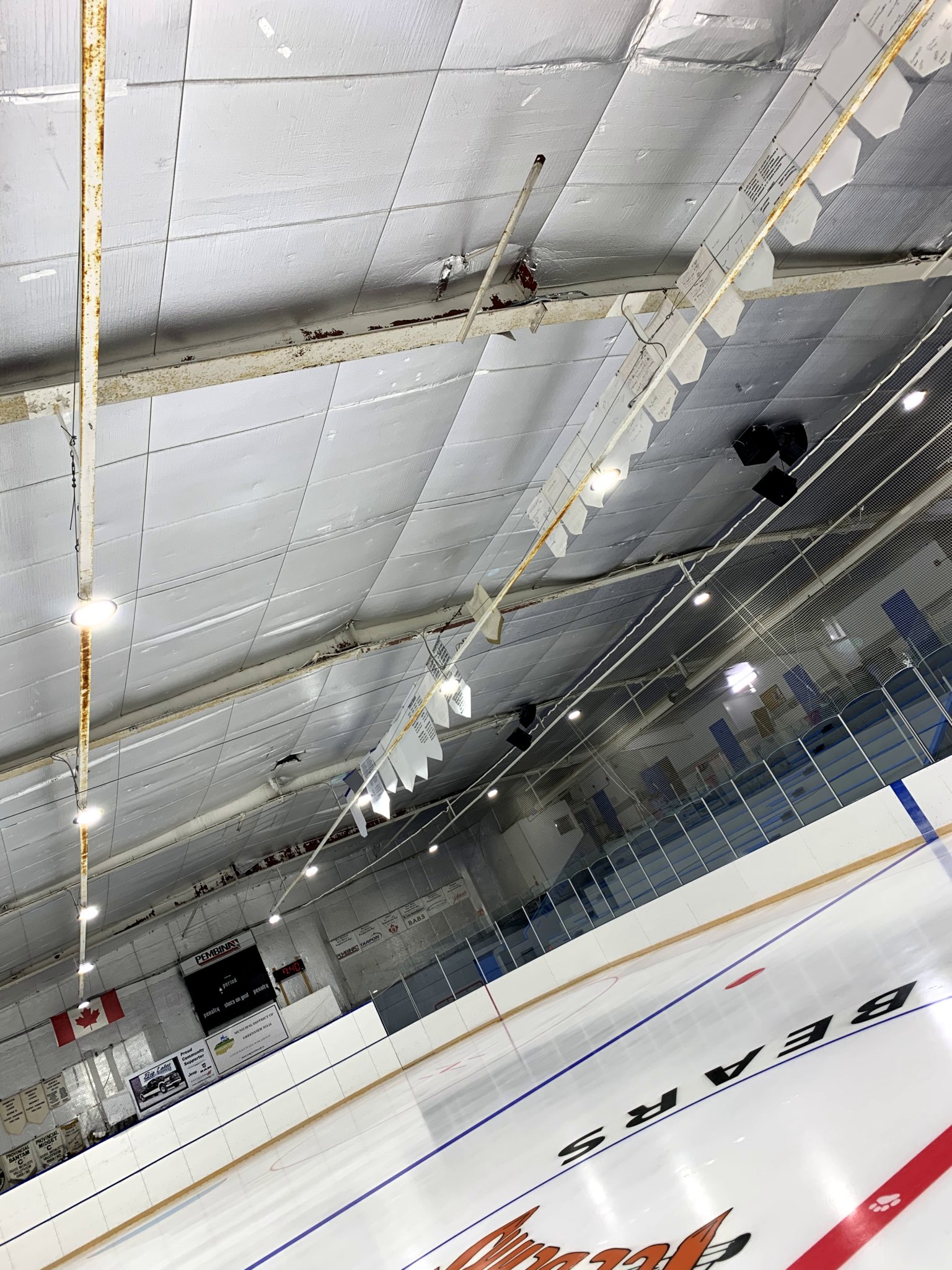 Polar Palace Hockey Arena Lighting Retrofit | MCCAC